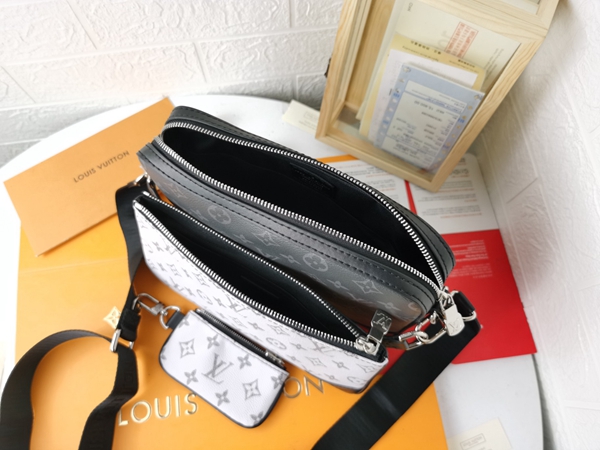 ルイヴィトンバッグ素材ディテール